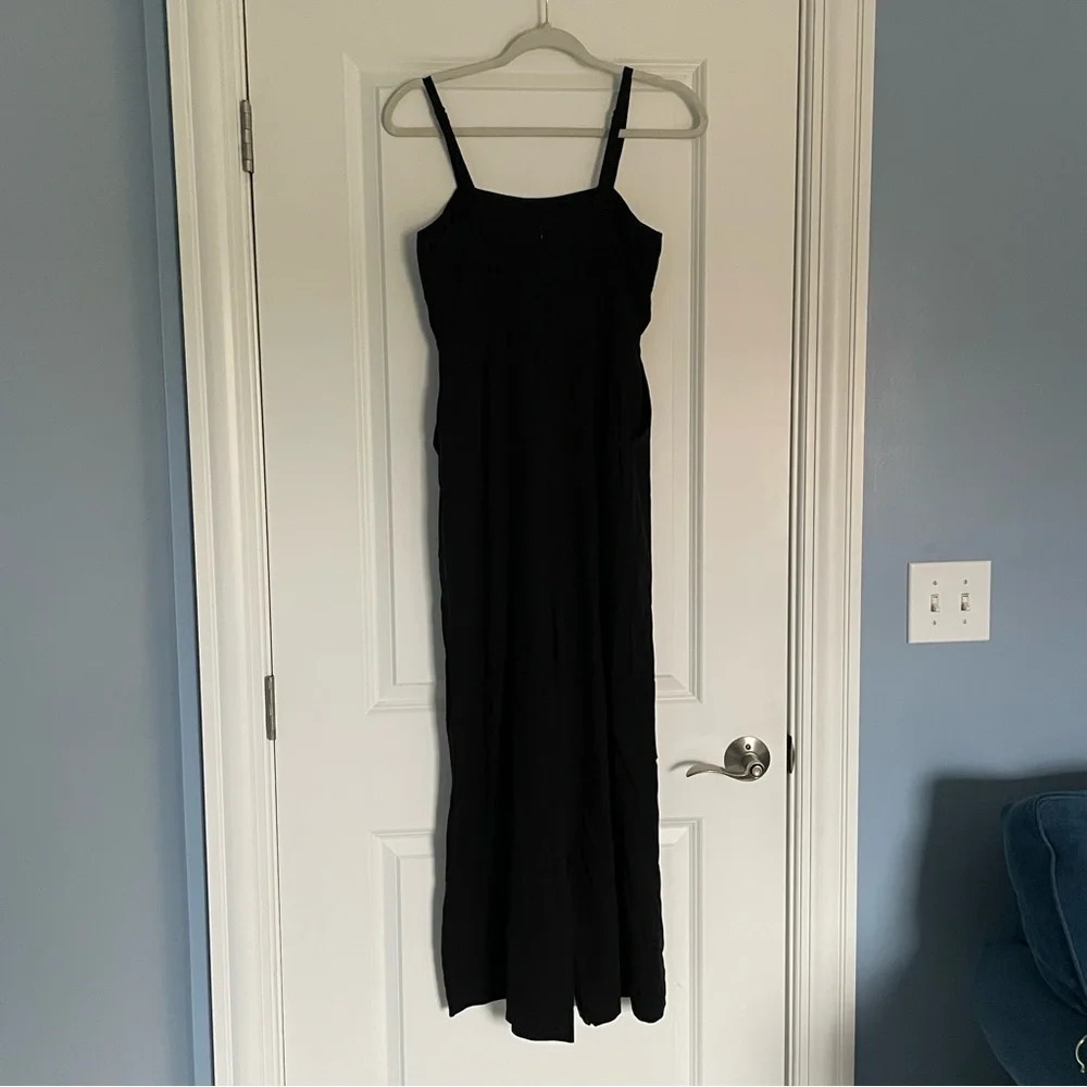 New! Madewell Square-Neck Wide-Leg Sleeveless Jumpsuit nwt 18947 - Picture 10 of 16